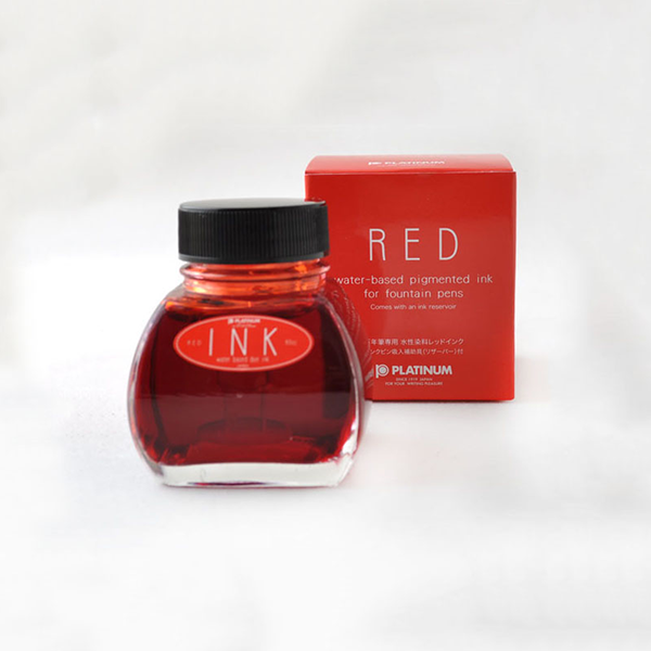 Fountain Pen Ink 60ml Red