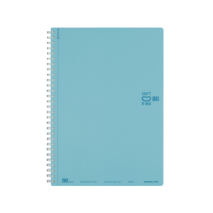 Softring Note Dotline Perforated 80shts Light Blue